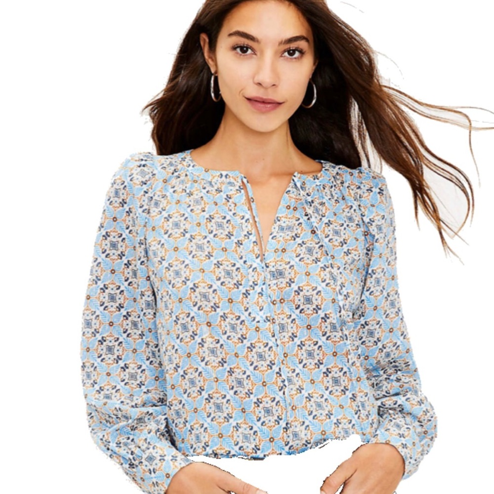 Loft long sleeve blouse